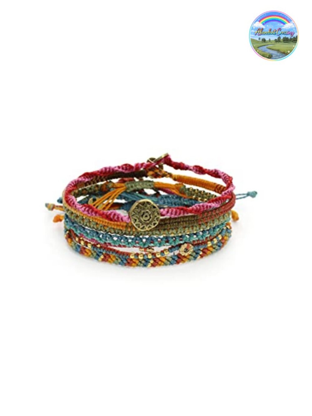 Handmade Beaded Boho Bracelet Set Stackable Adjustable